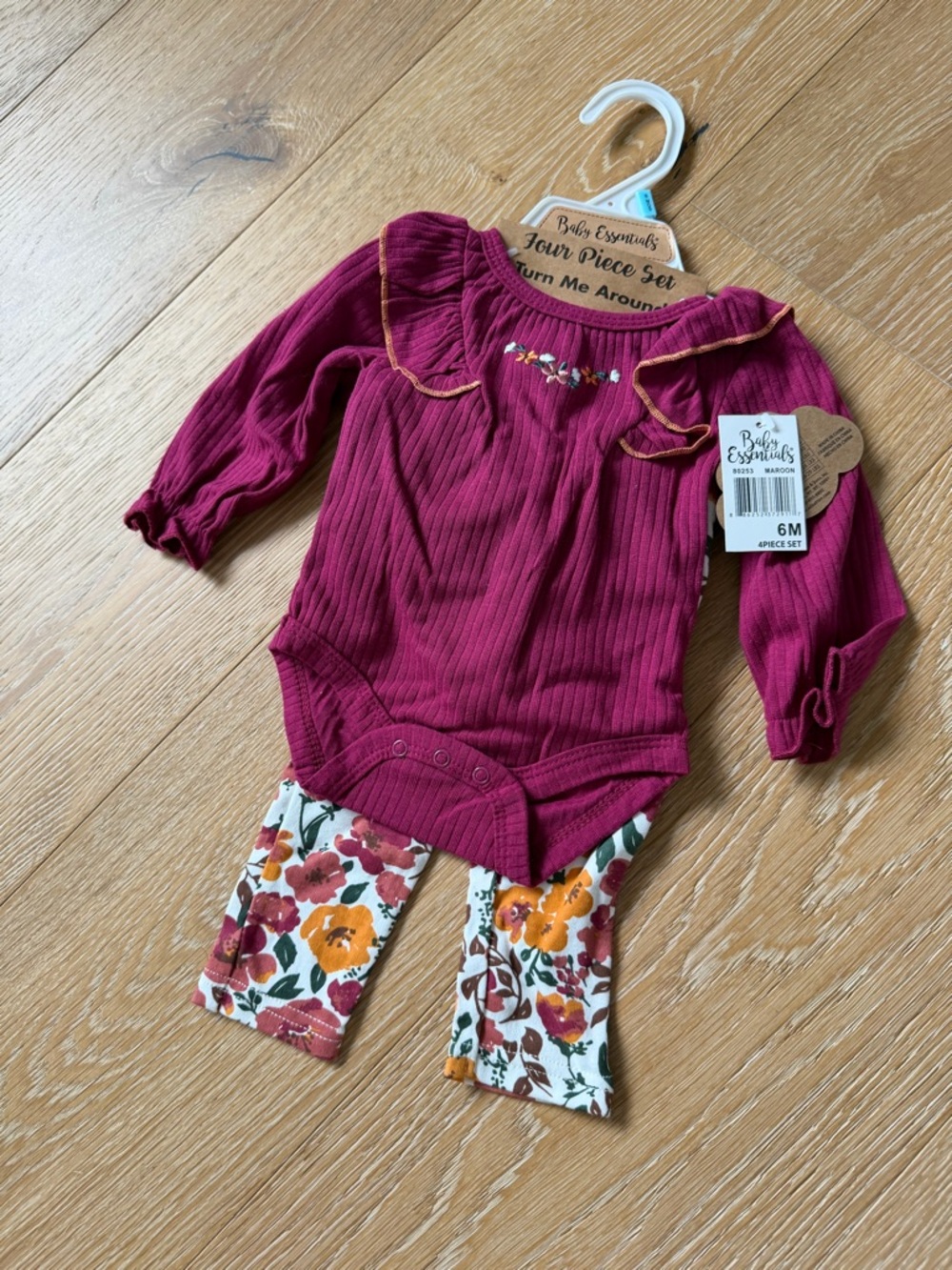 Baby Essentials • 4 Piece Floral Set